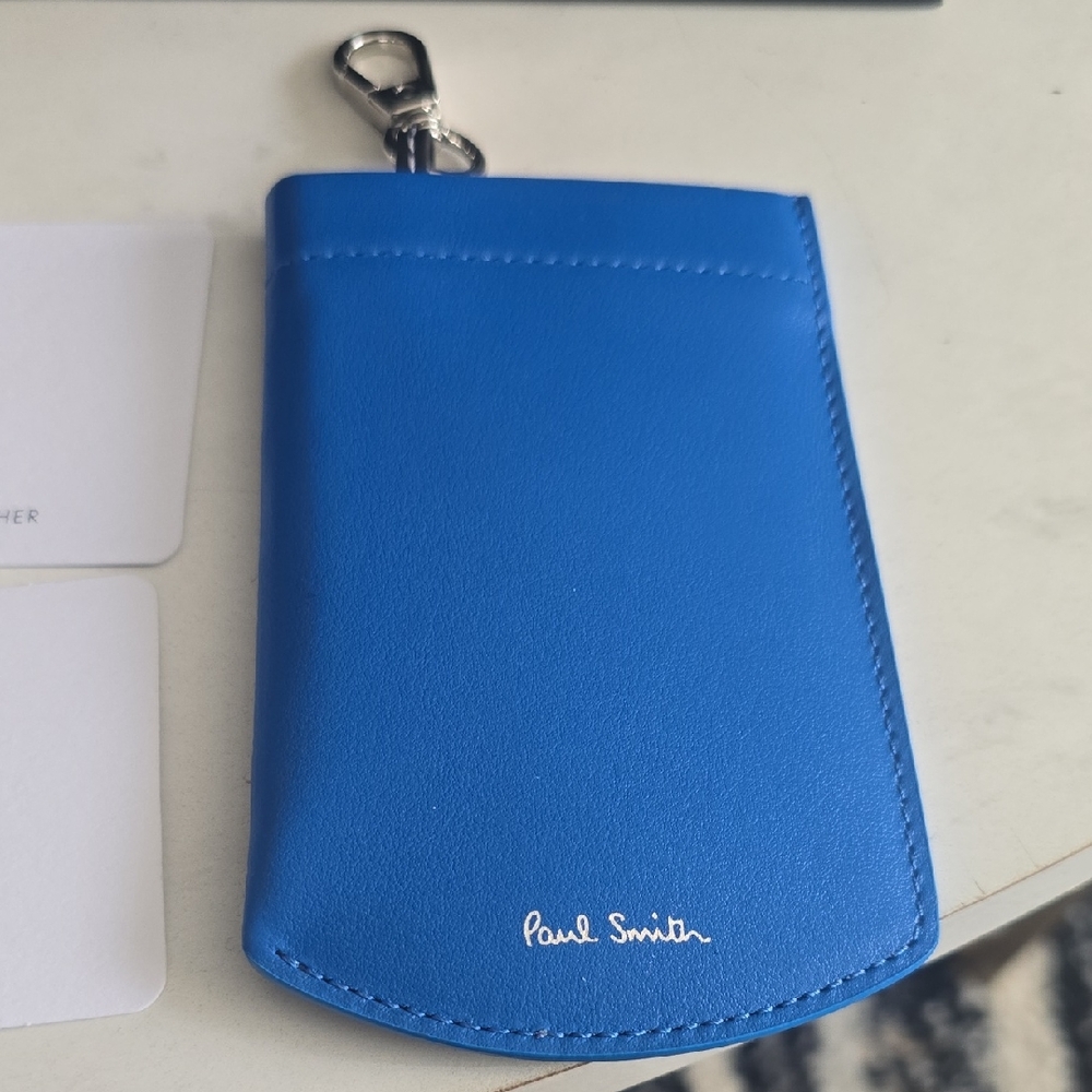 Paul Smith Vibrant Blue Key Pouch